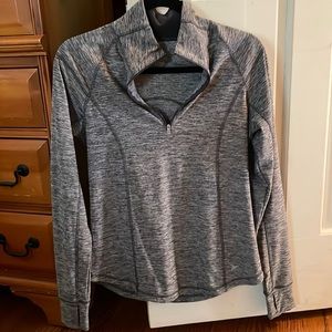 Activewear quarter zip, size M.